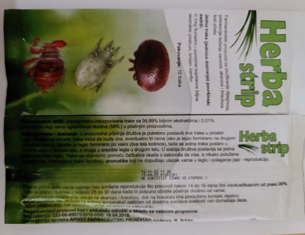 Herba strip preparat protiv varoe