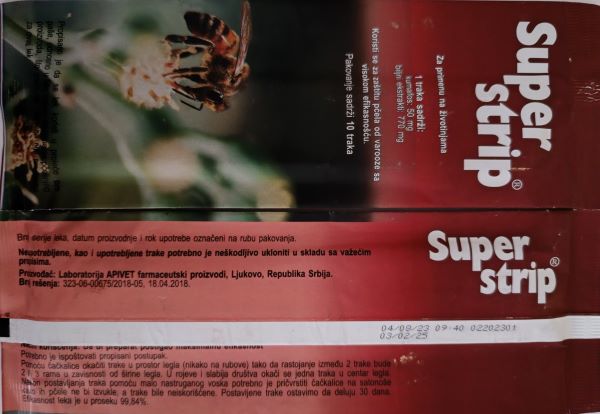 Super strip letvice za varou