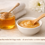 Med za lice – prirodna maska za negu kože (bezbedna upotreba)